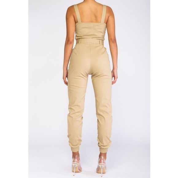 Buckle Strap Jumpsuit - Picture 2 of 6
